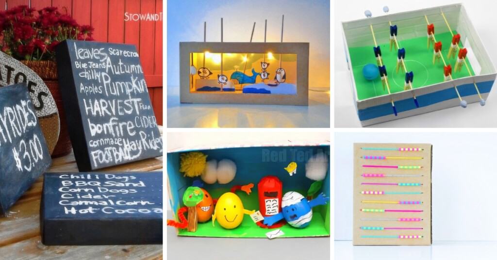 11 Ingenious Shoebox Kids Craft Ideas