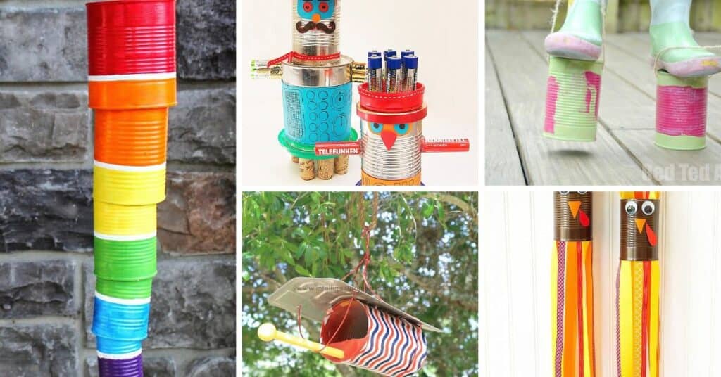 13 Tin Can Craft Projects That Will Keep Kids Busy and Happy